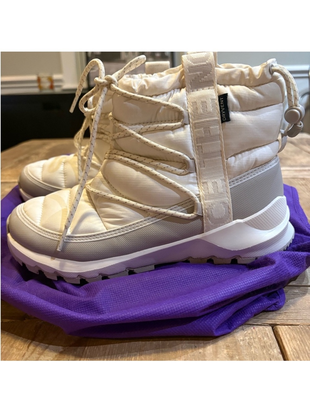 North face women’s Puffer Winter Boots - Lightweight Insulated Ankle Boots